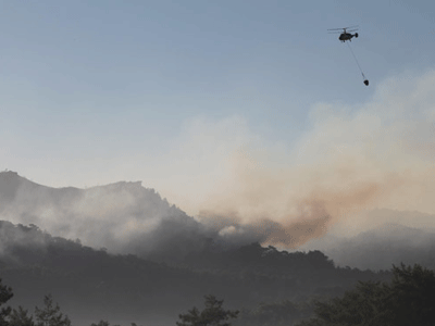 Φωτιά στο Άγιο Όρος