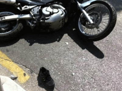 «Έσβησε» στην άσφαλτο μοτοσικλετιστής