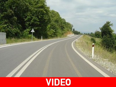 Η εκτροπή της κυκλοφορίας προκάλεσε ρωγμές στο δρόμο