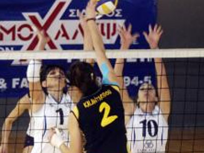 Βόλεϊ:  Νίκη για την Κερατέα, 3-0 σετ την Ανατόλια
