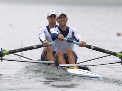 Κωπηλασία: «Χάλκινοι» οι Νίκος και Αποστόλης Γκουντούλας