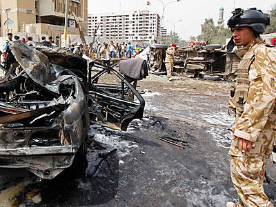 Επίθεση αυτοκτονίας στη Βαγδάτη