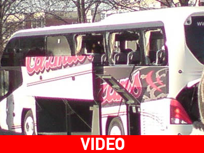 Ενέδρα σε πούλμαν του ΠΑΟΚ