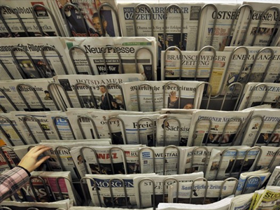 Η κυκλοφορία των εφημερίδων στην Αθήνα και τον Πειραιά την Κυριακή 8 Νοεμβρίου 2009