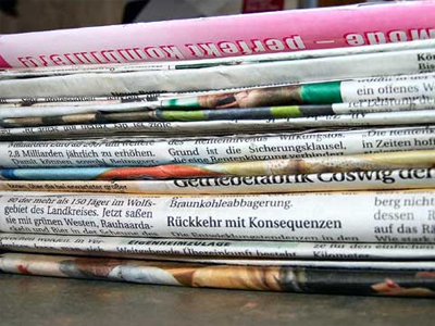 H κυκλοφορία των εφημερίδων πανελλαδικά την Πέμπτη  7 Ιανουαρίου 2010