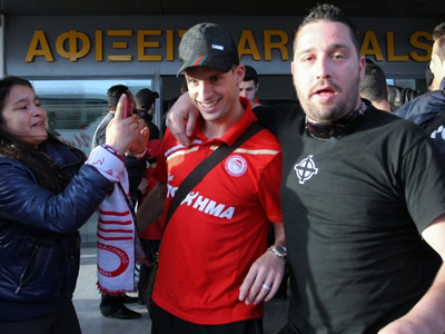 Αποθέωση στο «Ν. Καζαντζάκης» για τον Ολυμπιακό