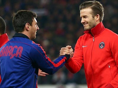 Μπέκαμ: «Καλύτερος ο Μέσι»