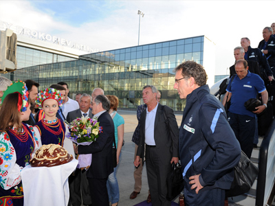 Έφτασε στο Ντόνετσκ η Εθνική Γαλλίας