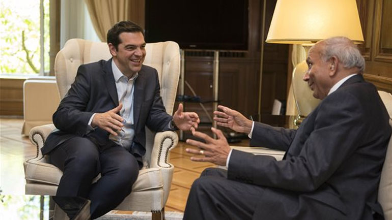 Συνάντηση Τσίπρα με τον πρόεδρο της FAIRFAX