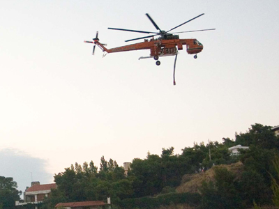 Φωτιά στην Κερατέα