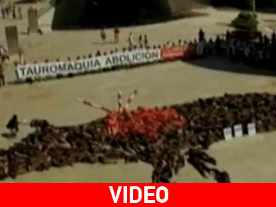Διαδήλωση κατά των ταυρομαχιών στο Μπιλμπάο