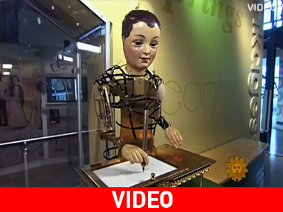 Ελβετικό ρομπότ 208 ετών και με ελληνικό όνομα