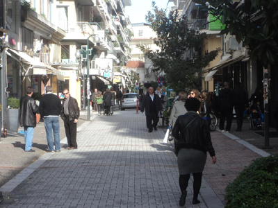 Ασφυξία για τους εμπόρους στα Τρίκαλα