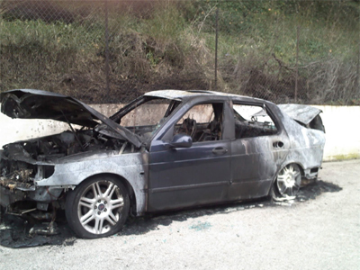 Μπαράζ εμπρηστικών επιθέσεων σε Ι.Χ. στο Πήλιο