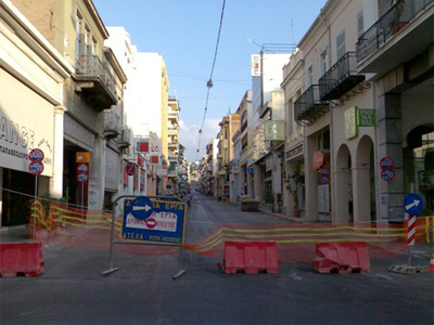 Διακοπές στην κυκλοφορία λόγω έργων