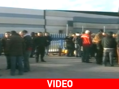 Εργαζόμενοι της «Μόρνος Α.Ε» στον δρόμο