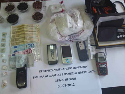 Συλλήψεις για ναρκωτικά στο Ηράκλειο
