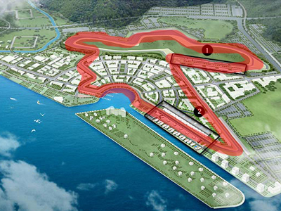 Ολοκληρώνεται η πίστα Formula 1 στην Κορέα