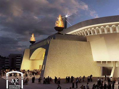 Ο συμβολισμός των πυρσών στην «Αγιά Σοφιά»