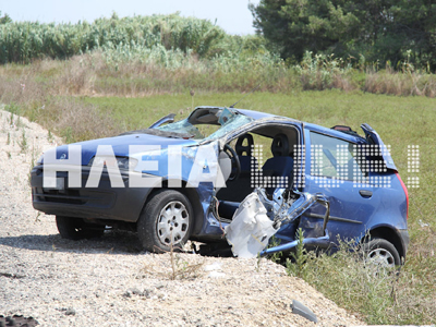 Τροχαίο ατύχημα στην Κυλλήνη – Τέσσερις τραυματίες
