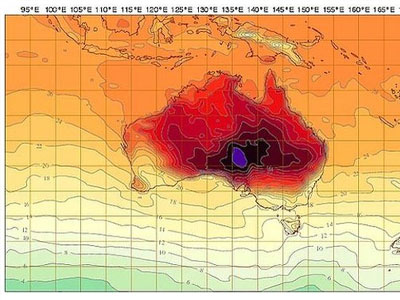 Αυστραλία: Η πιο ζεστή χρονιά από το 1910