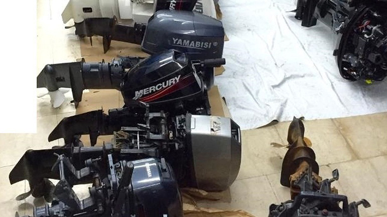 Κατάσχεση παράνομων εξωλέμβιων μηχανών από το Λιμενικό