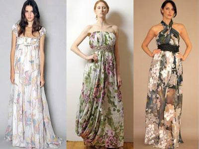 Μάξι φορέματα. Πάλι στη μόδα