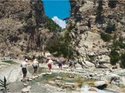 Ληστεία στο φαράγγι της Σαμαριάς