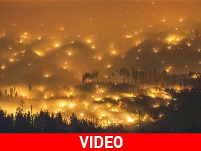 Στις φλόγες το Εθνικό Πάρκο της Καλιφόρνια