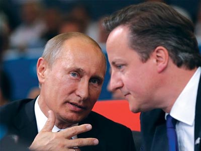 Τηλεφωνική συνομιλία Πούτιν – Κάμερον για την κατάσταση στη Συρία