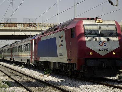 Διακοπή στα δρομολόγια του ΟΣΕ