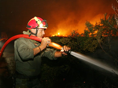 Πυρκαγιά στα Κύθηρα