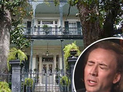 Άδειασε… το σπίτι του Nicolas Cage