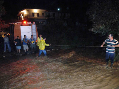 Φονική πλημμύρα στην Εύβοια