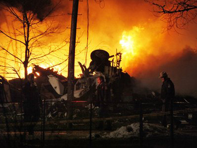 Αεροσκάφος έπεσε σε κατοικημένη περιοχή στην Πορτογαλία