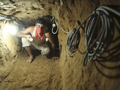 Νεκρός Παλαιστίνιος από κατάρρευση τούνελ