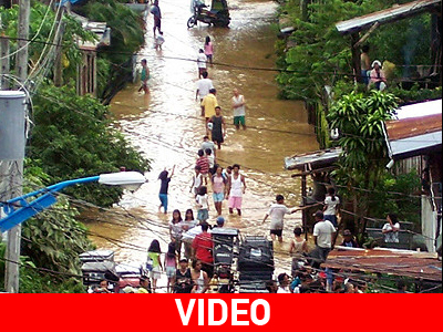Φονικός τυφώνας σαρώνει τις Φιλιππίνες