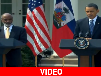 Ο Obama καλεί για νέα ανθρωπιστική βοήθεια στην Αϊτή