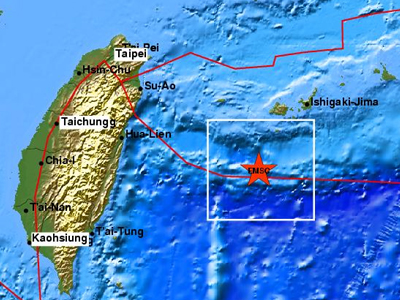 Ισχυρή σεισμική δόνηση στην Ταϊβάν