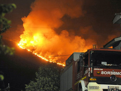 Καλύτερα το πύρινο μέτωπο στην Ισπανία
