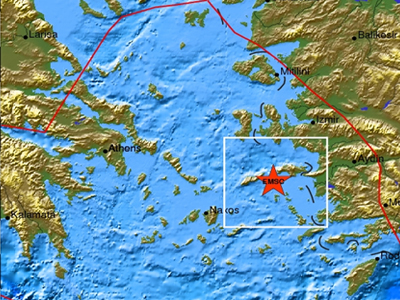 Σεισμός 4,1 Ρίχτερ στον Άγιο Κήρυκο