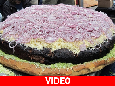 Το μεγαλύτερο burger στον κόσμο