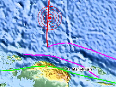 Σεισμός 6R στη δυτική Παπούα