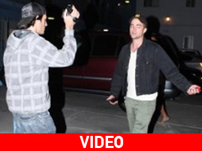 Παπαράτσι εκνεύρισε τον Robert Pattinson