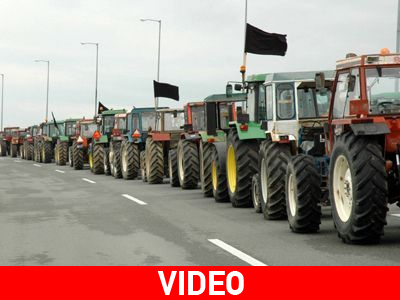 Αμετακίνητοι οι αγρότες στη Θεσσαλία και τη Βόρεια Ελλάδα