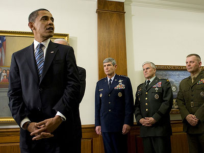 Eπίσκεψη Οbama στο Πεντάγωνο