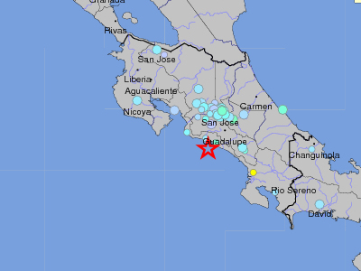 Σεισμός 6,1R στην Κόστα Ρίκα