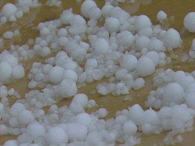 Καταστροφές από χαλαζόπτωση στα Φάρσαλα