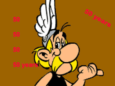 O Asterix γίνεται 50 ετών