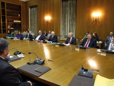 Συνεδρίαση του υπουργικού συμβουλίου